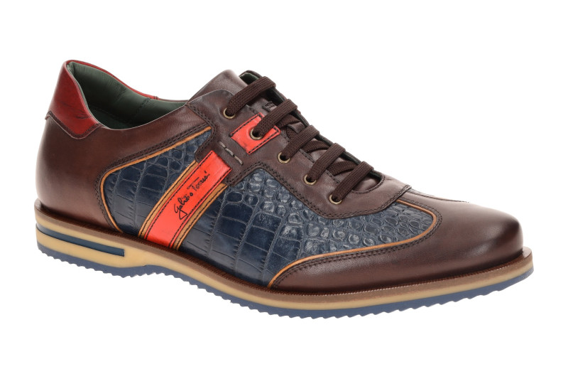 Galizio Torresi Schuhe braun moro Reptil 312938