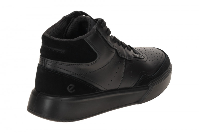 ecco Street Court Mid Sneaker schwarz Damen Schuhe 272823