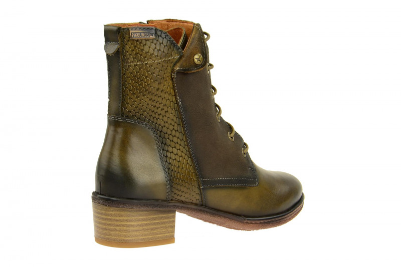 Pikolinos Zaragoza Stiefel grün moos