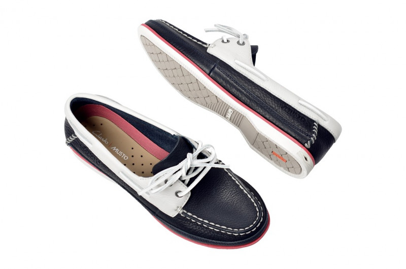 Clarks Jetto Deck Musto Schuhe blau