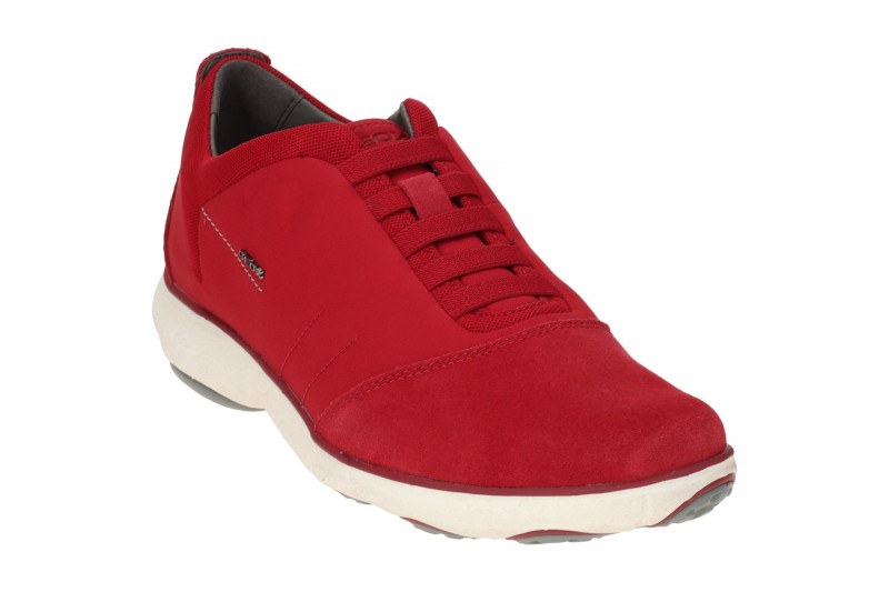 Geox Nebula Schuhe Sneakers rot weiß U52D7B