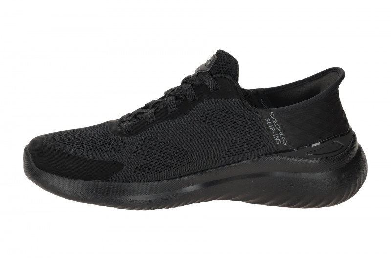 Skechers Bounder Slipper Schuhe schwarz SLIP-IN 232459