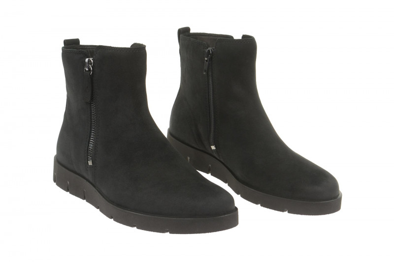 Ecco Bella Stiefelette schwarz Nubuck