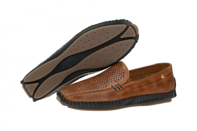 Pikolinos Jerez Slipper braun blau - 578-3593