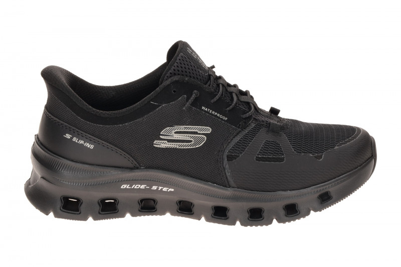 Skechers Glide Step Pro Schuhe schwarz SLIP-INS Waterproof 150487