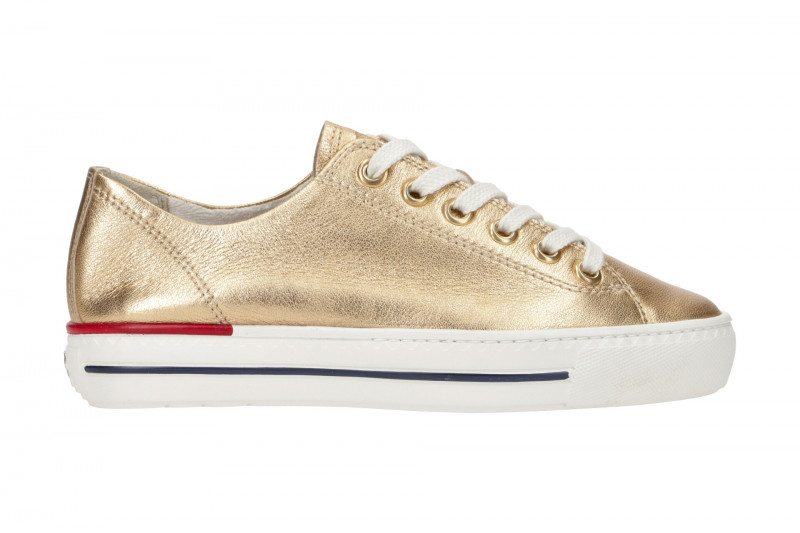 Paul Green Sneaker Schuhe gold metallic 4760