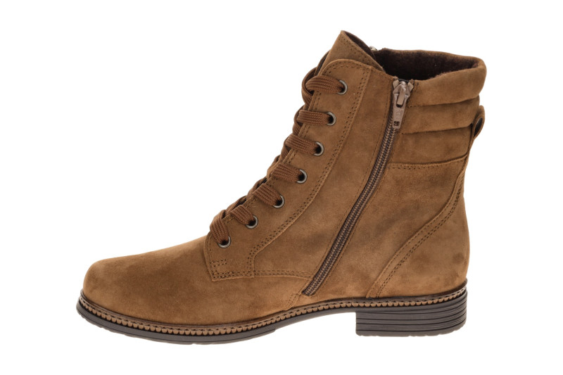 Gabor Fashion Stiefelette braun reh Samt 8023.02.002