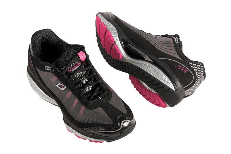 Skechers Shape ups Schuhe Resistor 12370 schwarz pink