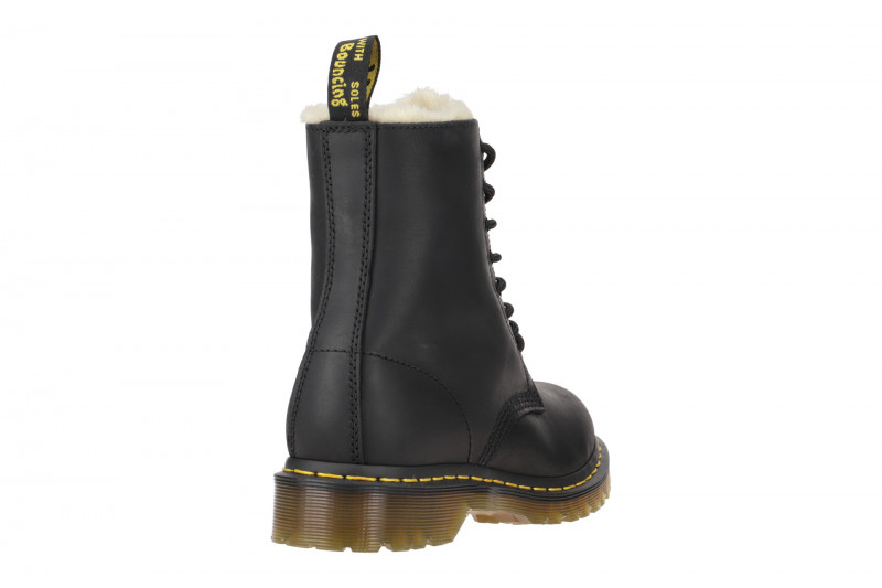 Dr. Martens 1460 Serena Stiefel schwarz Warmfutter