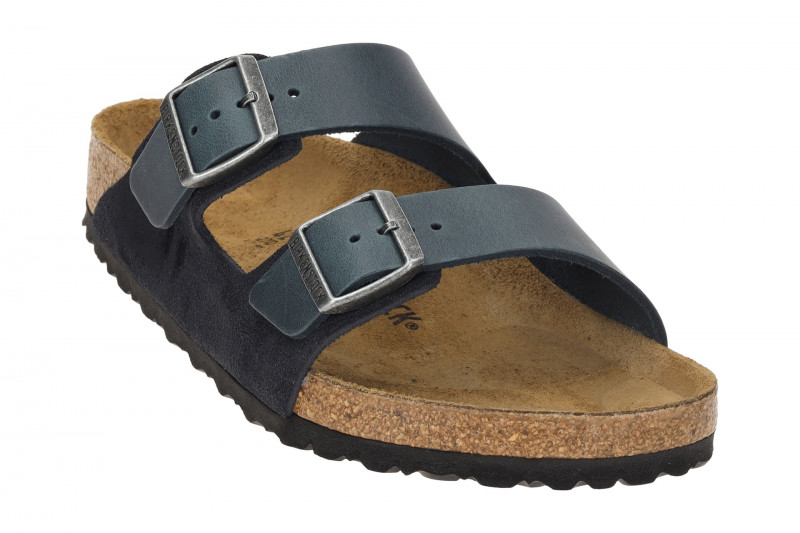 Birkenstock Arizona Pantolette blau Normal-Weit 1028152