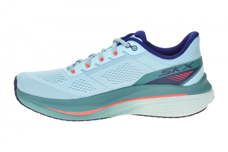 Skechers MAX CUSHIONING Schuhe blau Damen Sportschuhe 128901