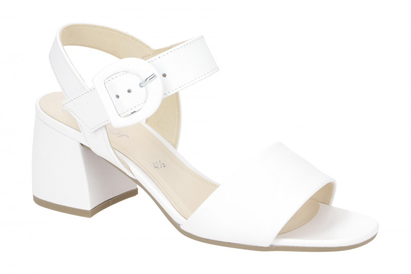 Gabor Sandalette weiß Nappa 61.710.21