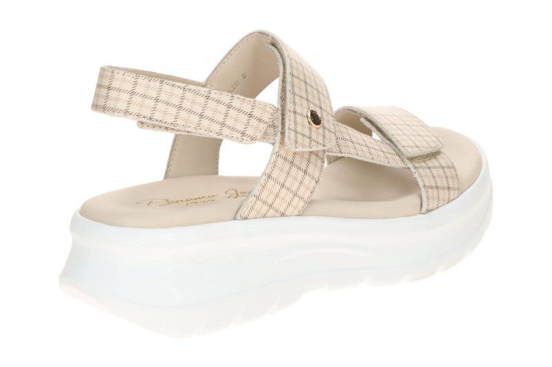 Panama Jack Noor Plaid B1 Sandale beige Nappa
