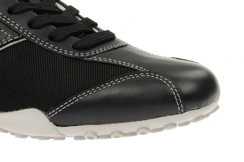Geox Snake Schuhe schwarz grau D5212F