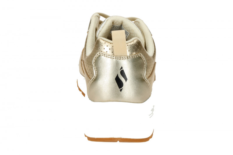 Skechers Uno Schuhe gold metallic Sneakers 177109