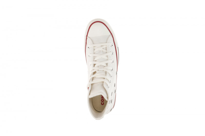 Converse Schuhe Chuck Taylor All Star Hi weiß creme Herzen