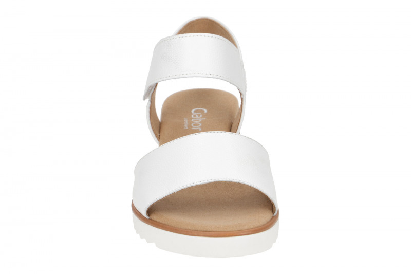 Gabor Genua Sandale weiß Glattleder 82.750.50