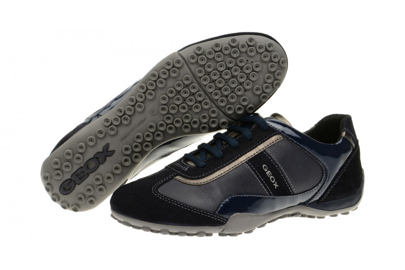 Geox Snake Schuhe blau Damen D5412B