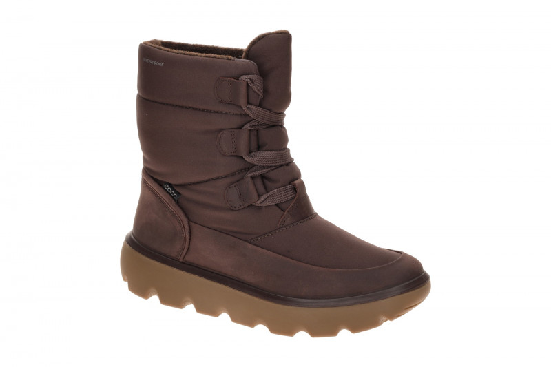 ecco Glacia Stiefelette Boots braun garnet Wasserdicht Primaloft 243323