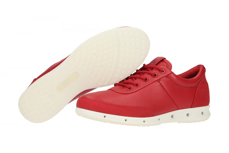Ecco Cool Schuhe rot Damen Sneakers