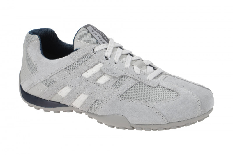 Geox Snake Schuhe Sneakers hell-grau U4207K