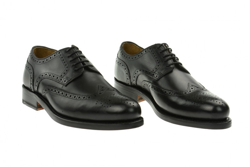Gordon & Bros Schuhe Levet schwarz rahmengenäht 2318