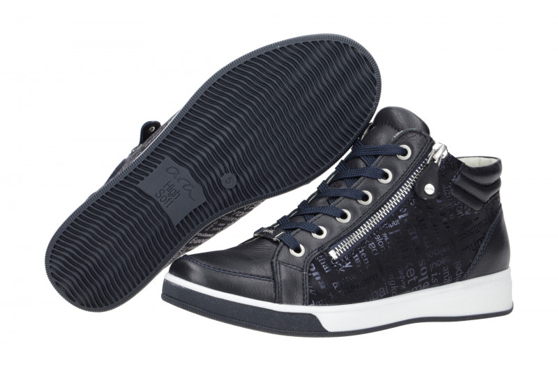 ARA Rom Schuhe Sneaker dunkelblau 12-34499-02