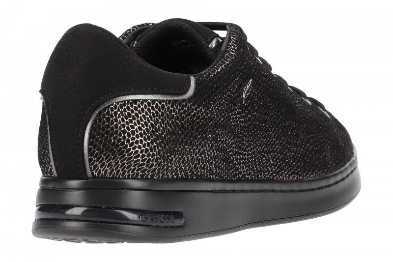 Geox Jaysen Schuhe schwarz silber