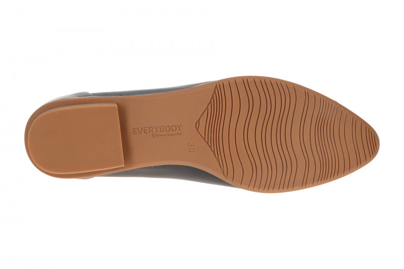 Everybody Beta Ballerina Schuhe blau silber Rahmen