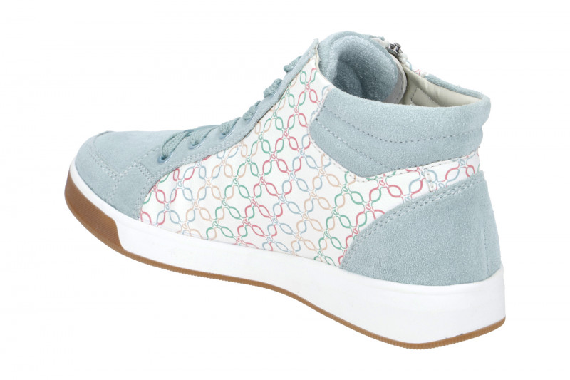 ARA Rom Schuhe Sneaker blau aqua multi 12-44499