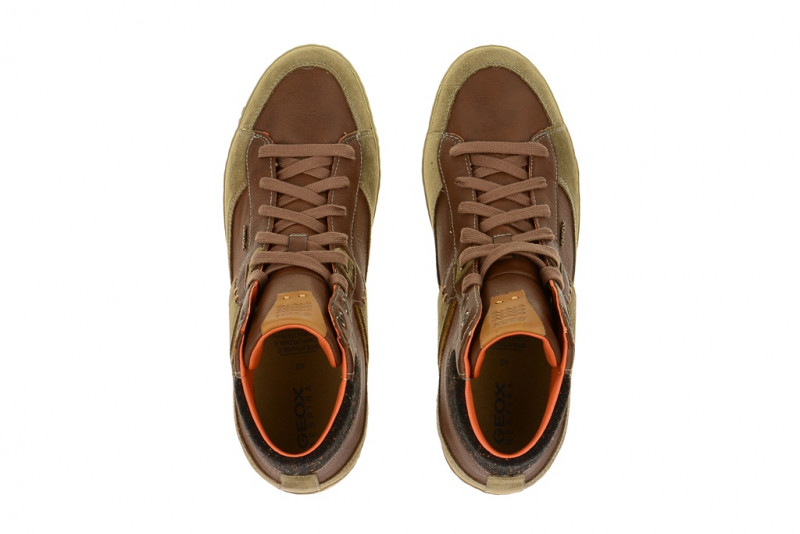 Geox Respira Box B Herren Stiefelette im braun mix - kaufen!