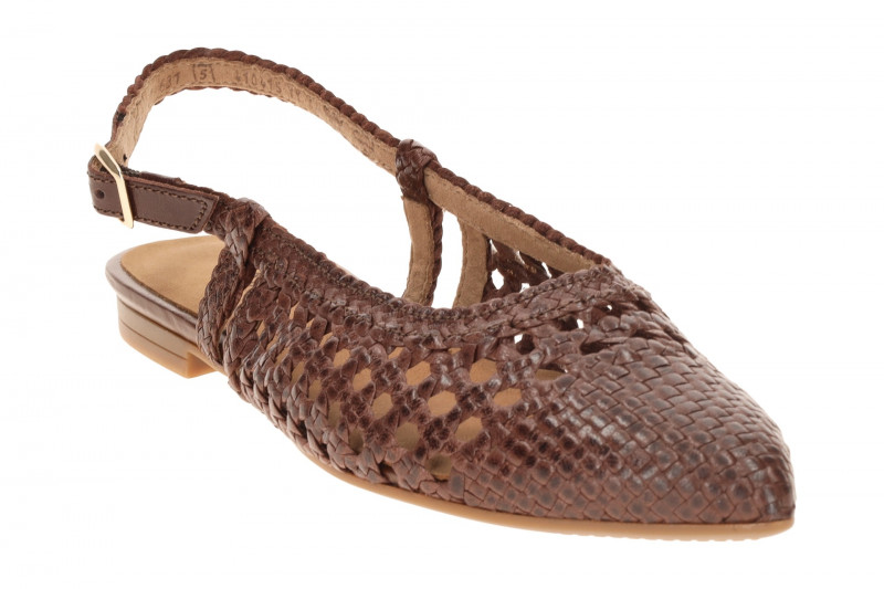 Gabor Sling Pumps braun coffee Flecht 81.631.28