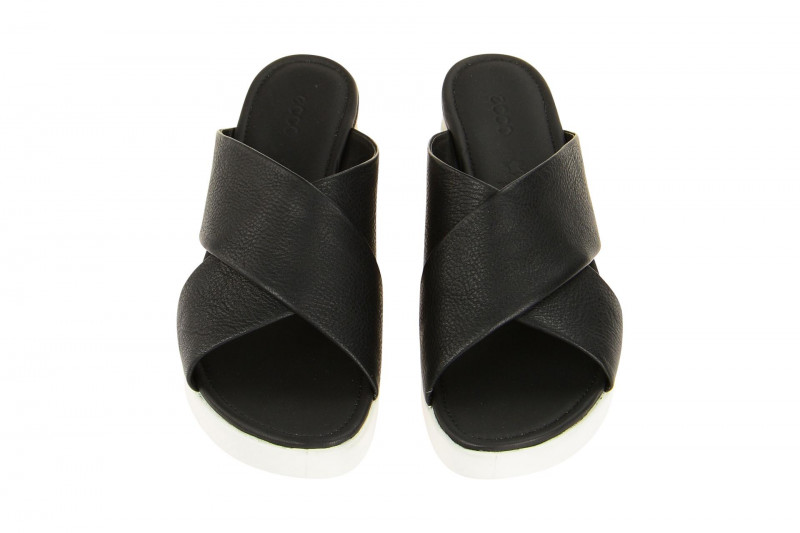 Ecco Plateau Pantolette Touch schwarz - 26030311001