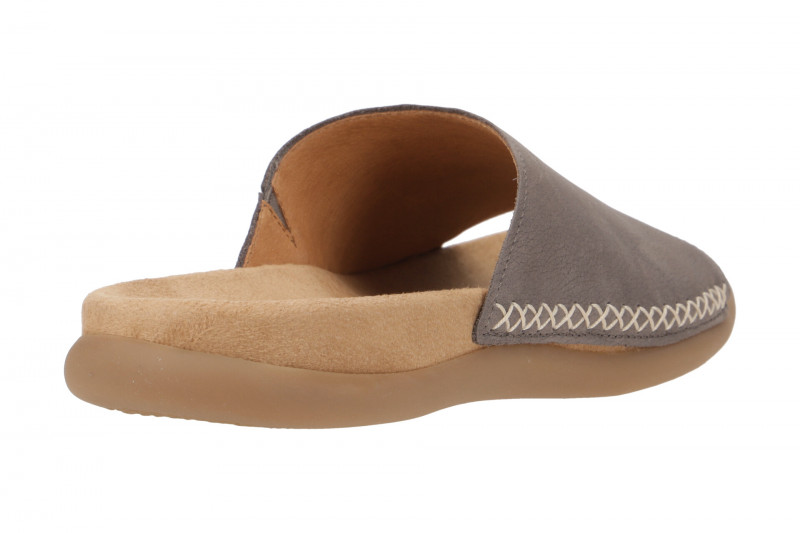 Gabor Pantolette grau Nubuck 03.705.13