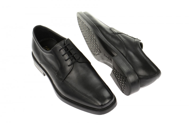 Geox Respira Londra Herrenschuhe elegant in schwarz