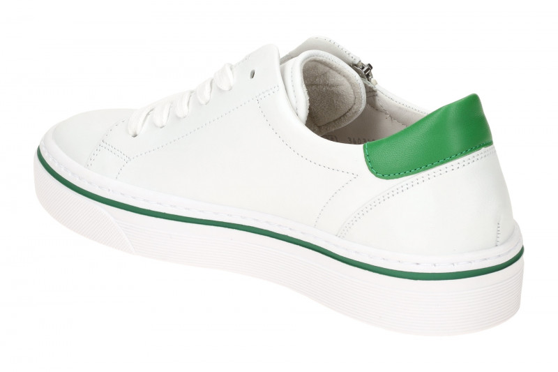 Gabor Best Fitting Schuhe Sneakers weiß grün verde 43.264.29