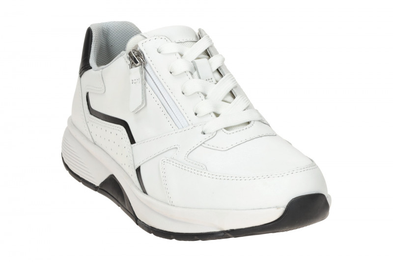 Gabor RollingSoft Schuhe weiß Glattleder 86.878.61