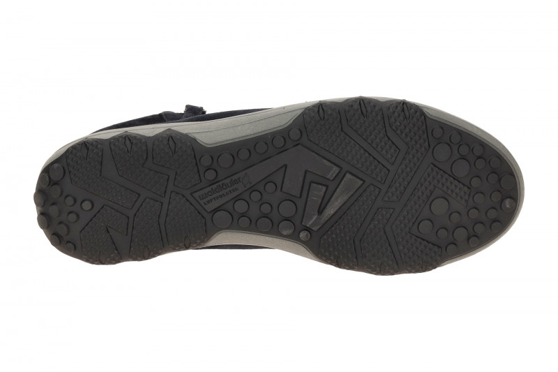 Waldläufer Teresa Stiefelette blau H-Weite dünn gefüttert 961801