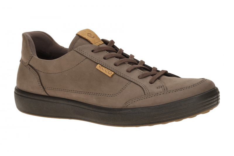 Ecco Soft 7 Schuhe braun marron Herren Slipper Easy Entry 490574