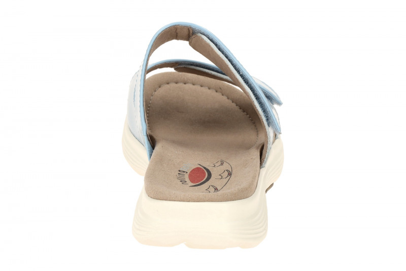 Gabor RollingSoft Pantolette blau artic Lack 66.811.96