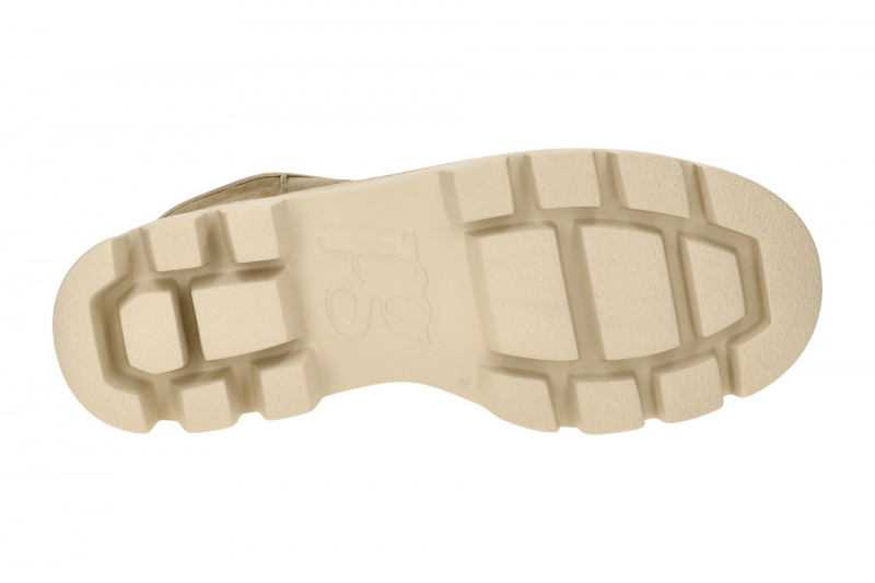 Paul Green Winter Stiefelette beige grain Velour 8113