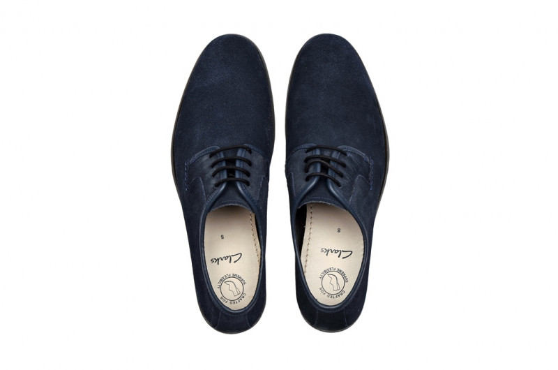 Clarks Euston Walk Schuhe blau navy