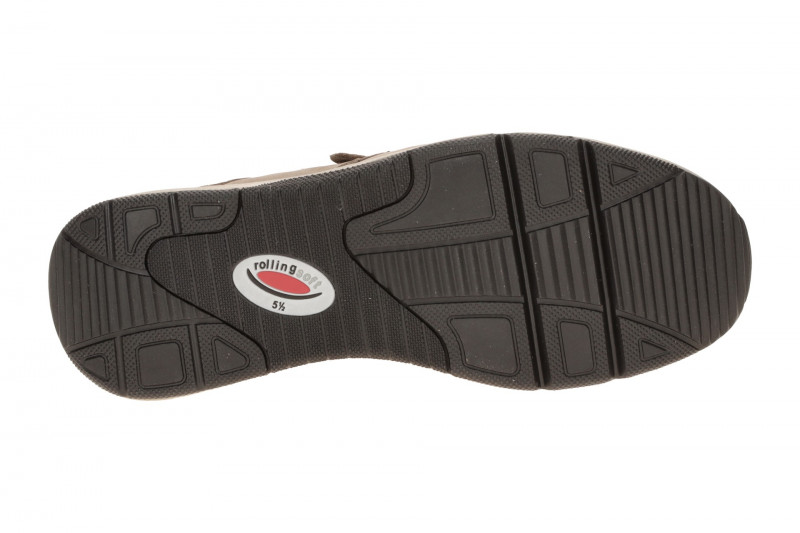 Gabor RollingSoft Schuhe grau fango Nubuck 0103.01.004