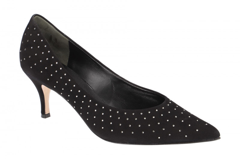 Högl Pumps schwarz Swarovski Crystals