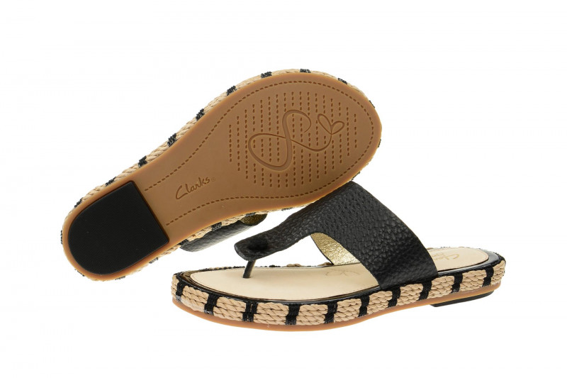Clarks Treacle Gold Pantolette schwarz 26106668