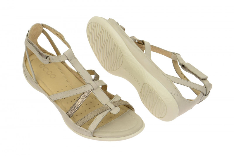 Ecco Flash T-Riemchen Sandale grau mix 24070358335