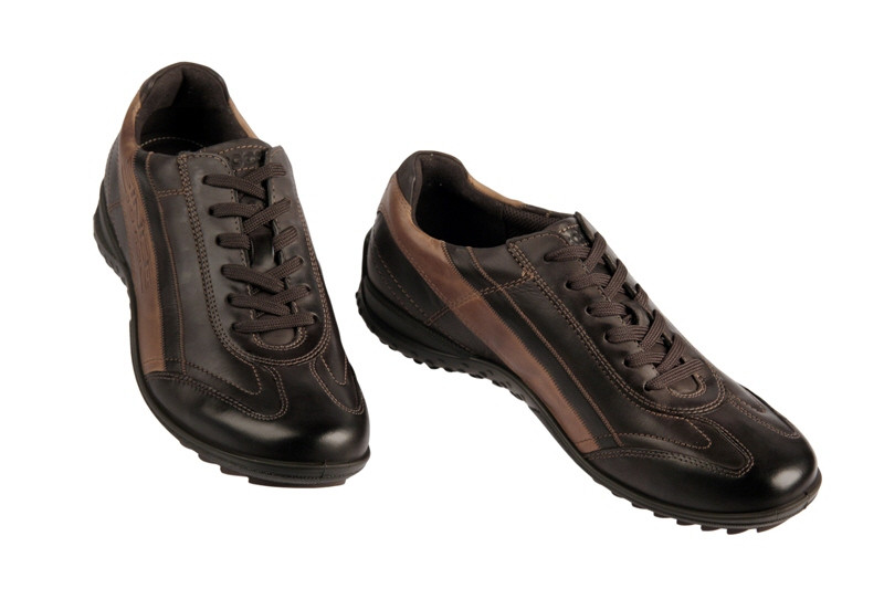 Ecco Outrider Schuhe dunkelbraun Sneaker