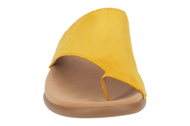 Gabor Zehentrenner Pantolette gelb sun