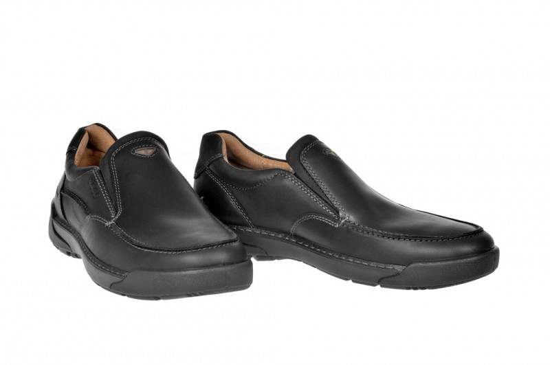 Ecco Dason Slipper schwarz