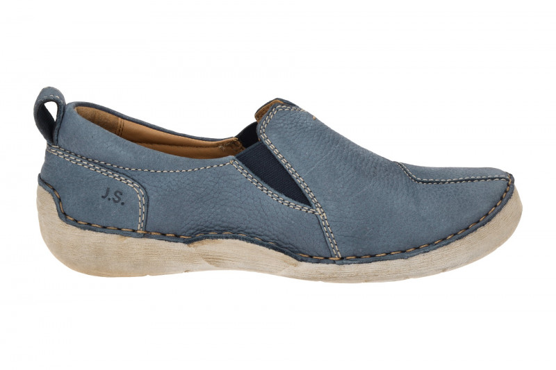 Josef Seibel Slipper Schuhe Fergey 49 blau shark